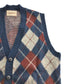 80s CAMPUS Knit Sweater Vest