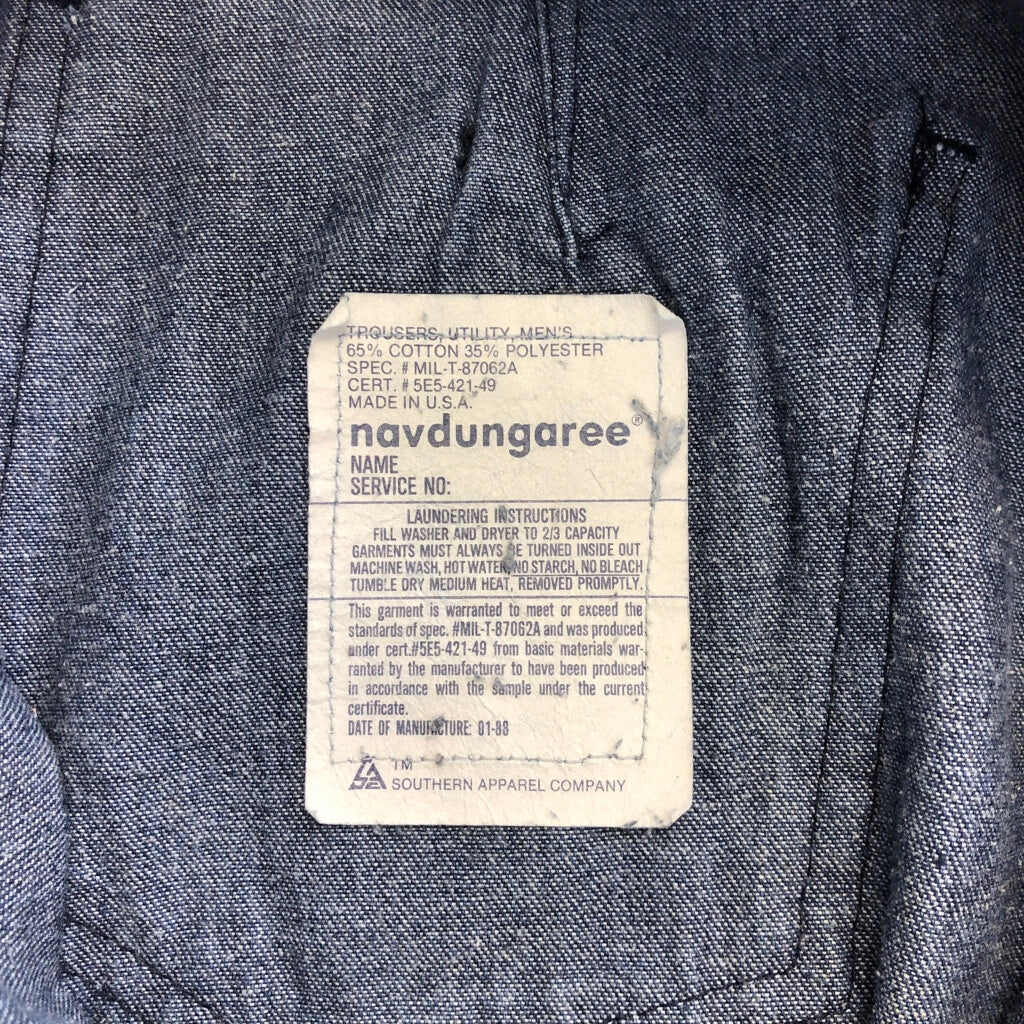 70s navdungaree Sailor Trousers