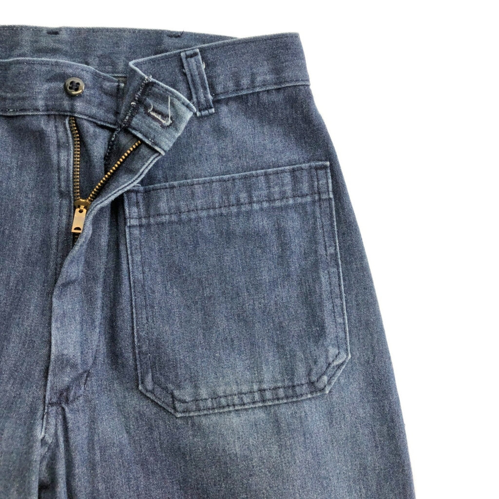 70s navdungaree Sailor Trousers