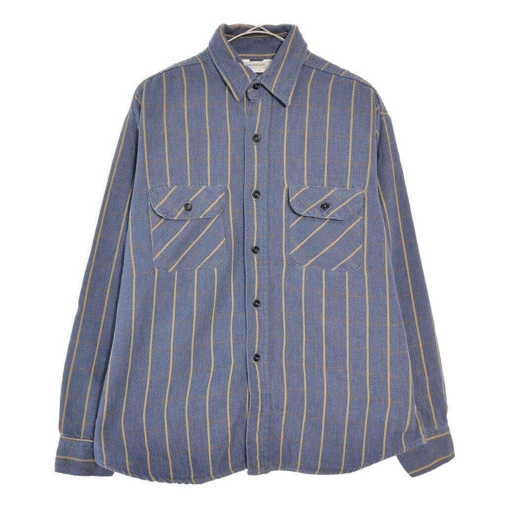 80s FIVE BROTHER Stripe Shirt