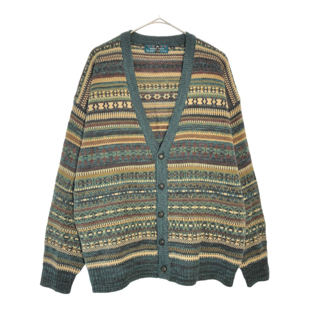 CHASE AUTHENTICS Patterned Cardigan