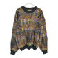 90s EXPRESSIONS WORLDWIDE 3D Knit Sweater