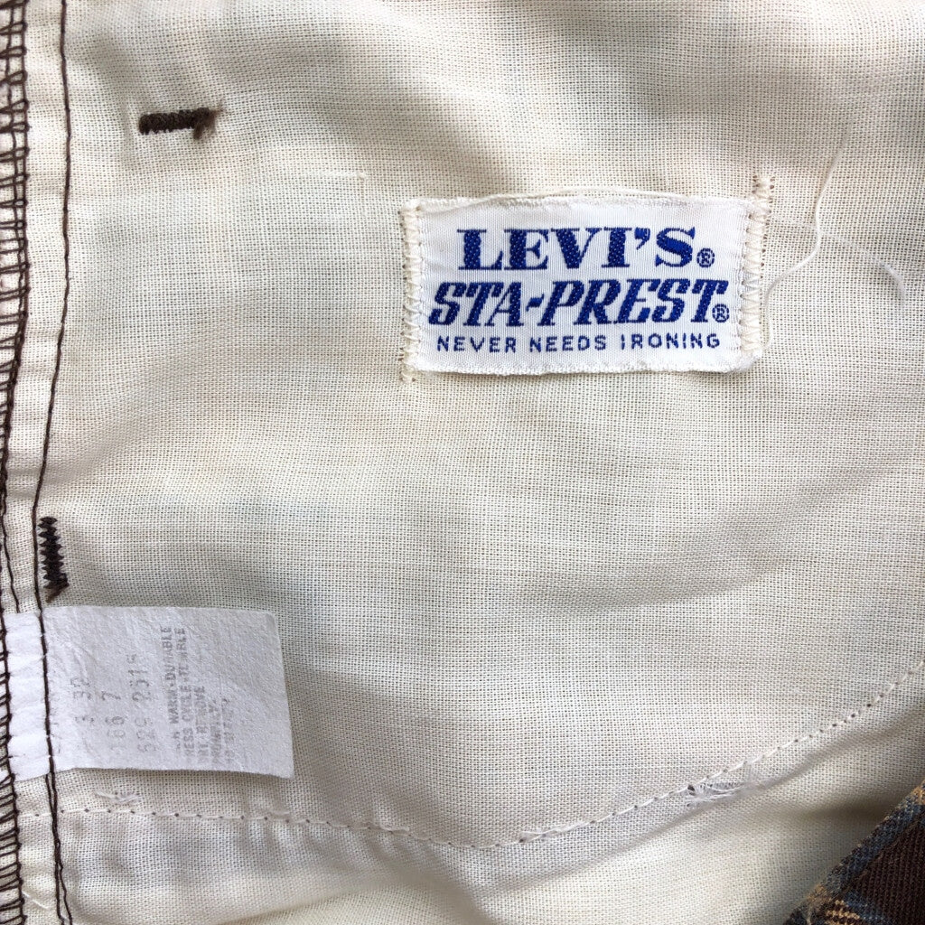 70s Levi's STA-PREST Staflex Pants