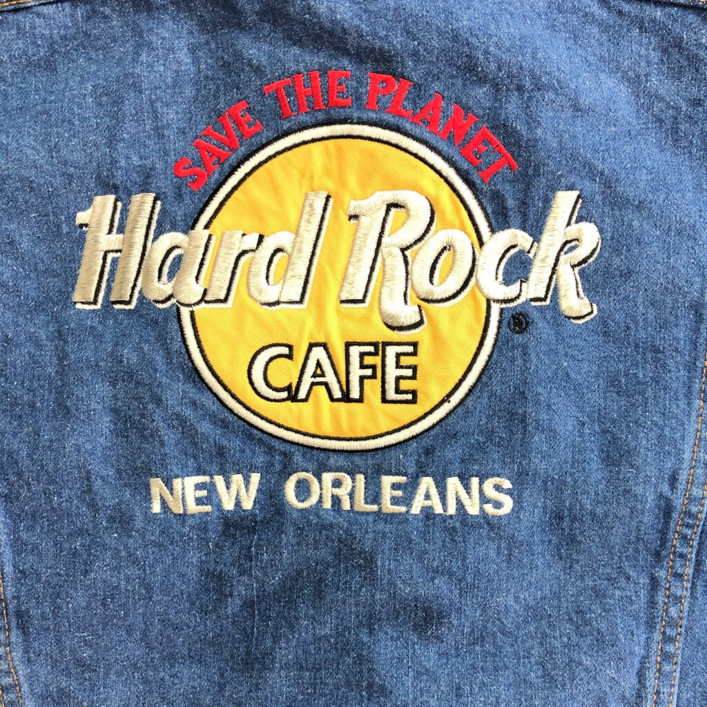 90s Hard Rock Cafe Denim Jacket