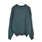 80s Anchor Blue Crewneck Sweater