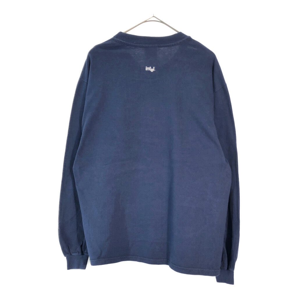 90s Hanes BEEFY-T Company Long Sleeve T-Shirt