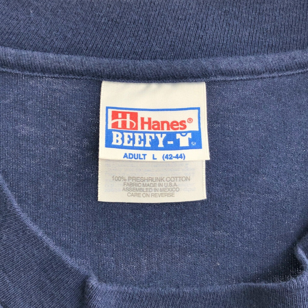 90s Hanes BEEFY-T Company Long Sleeve T-Shirt