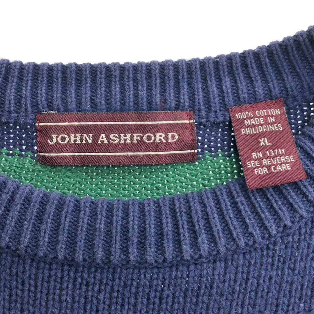 90s JOHN ASHFORD Crewneck Sweater