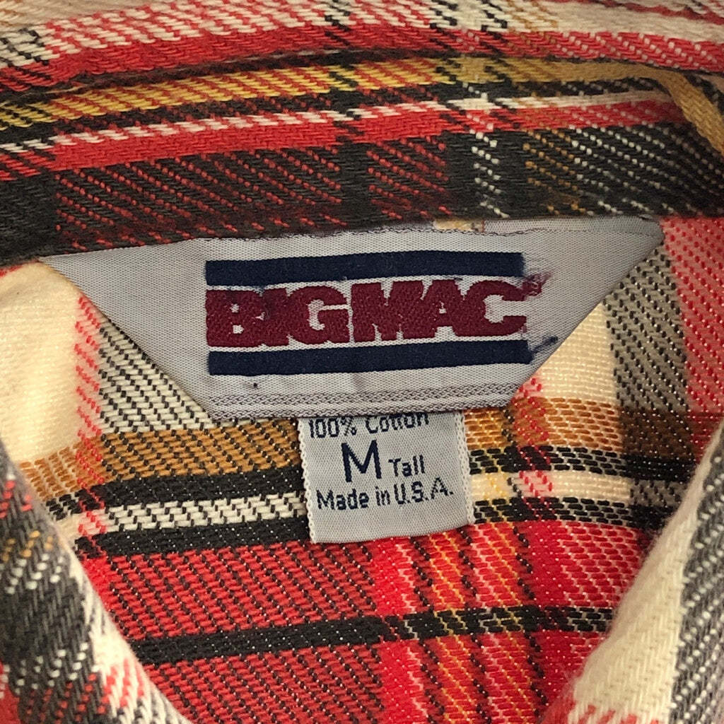 80s BIG MAC Flannel Shirt