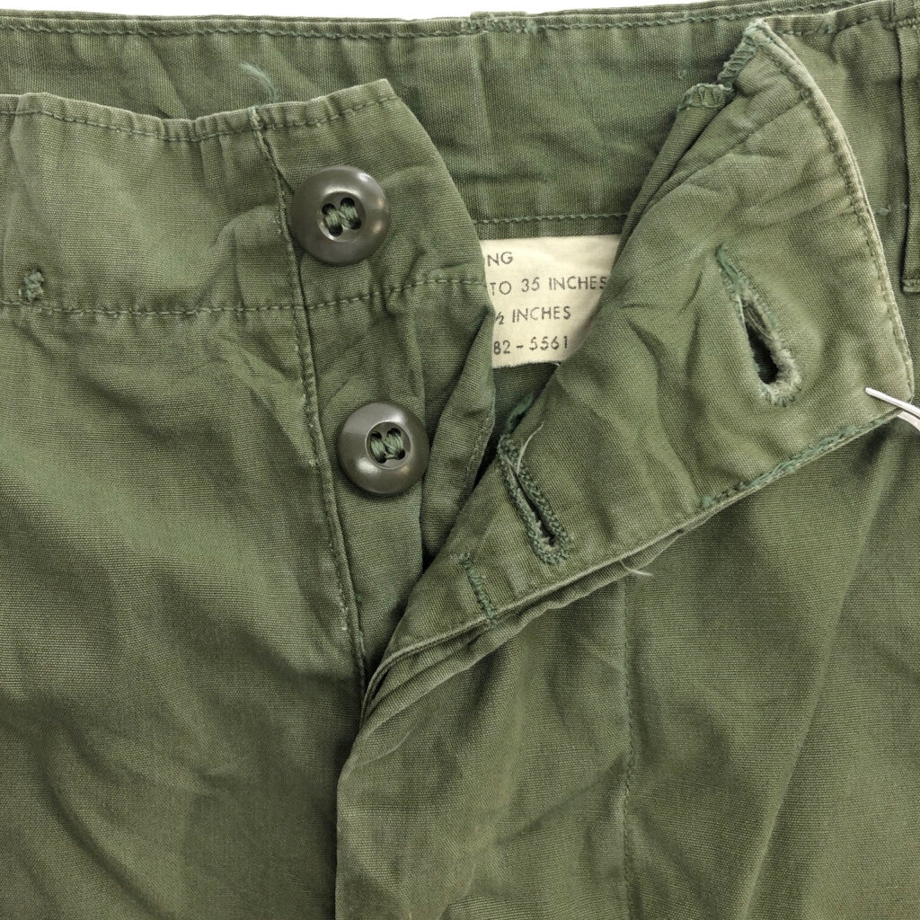 60s U.S. ARMY Fatigue Trousers Military Pants