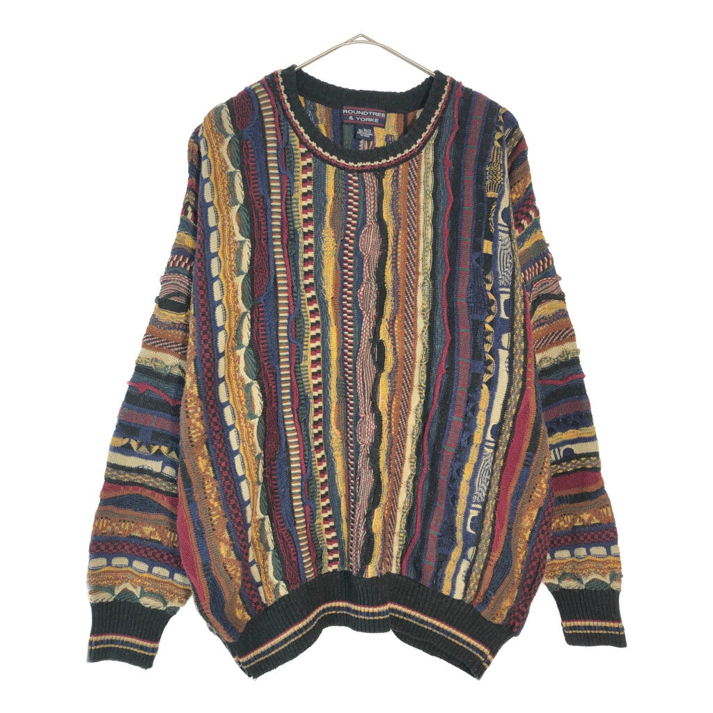 ROUNDTREE & YORKE 3D Knit Sweater