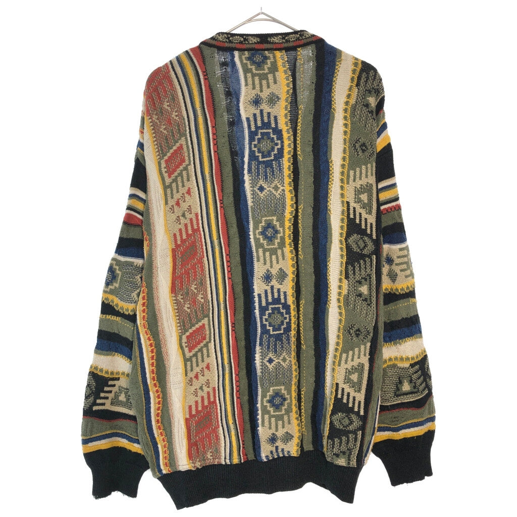 ENZO LORENZO Patterned Cardigan