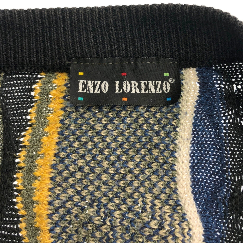 ENZO LORENZO Patterned Cardigan