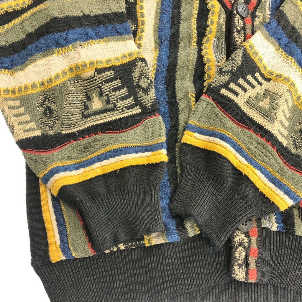 ENZO LORENZO Patterned Cardigan