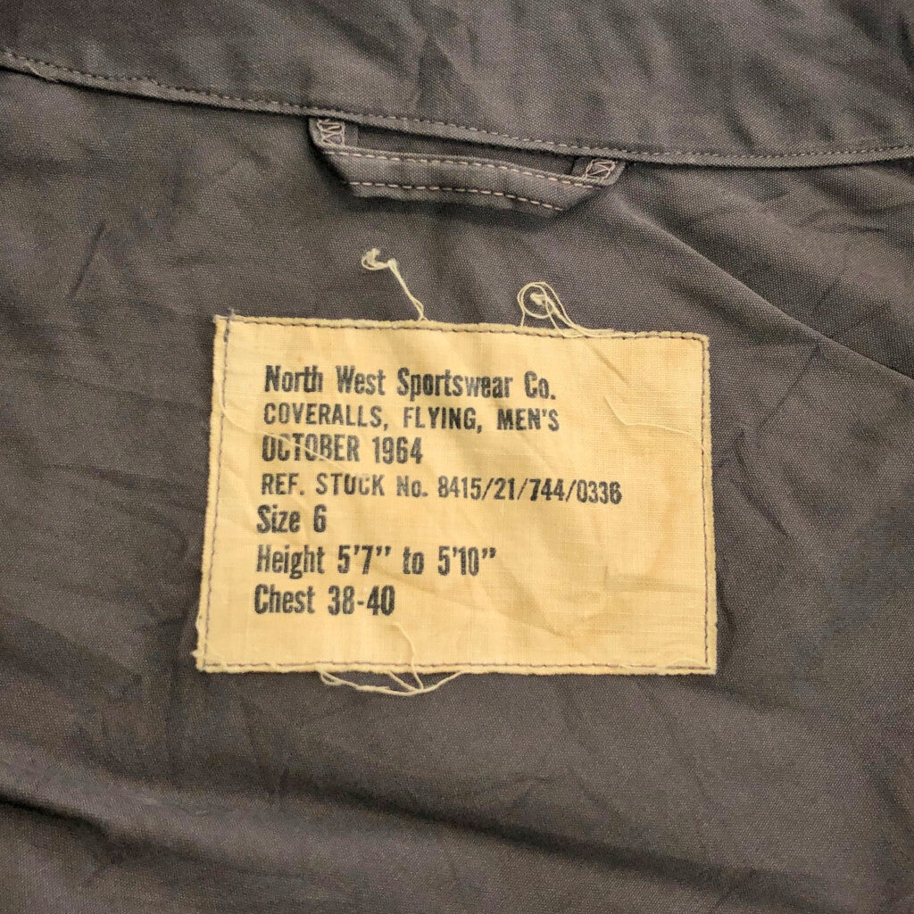 60s Euro Military Military Coverall