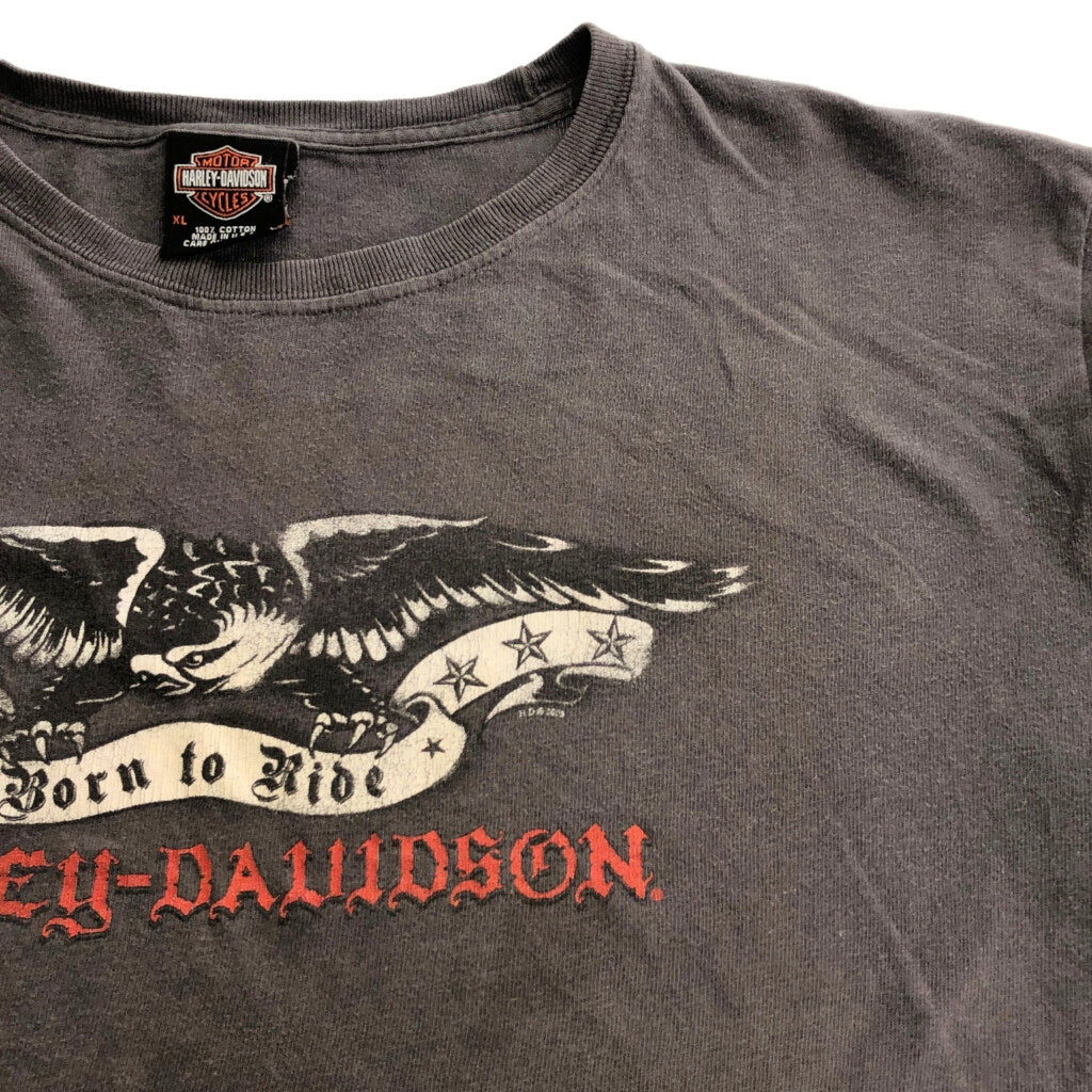00s HARLEY DAVIDSON Motorcycle Long Sleeve T-Shirt