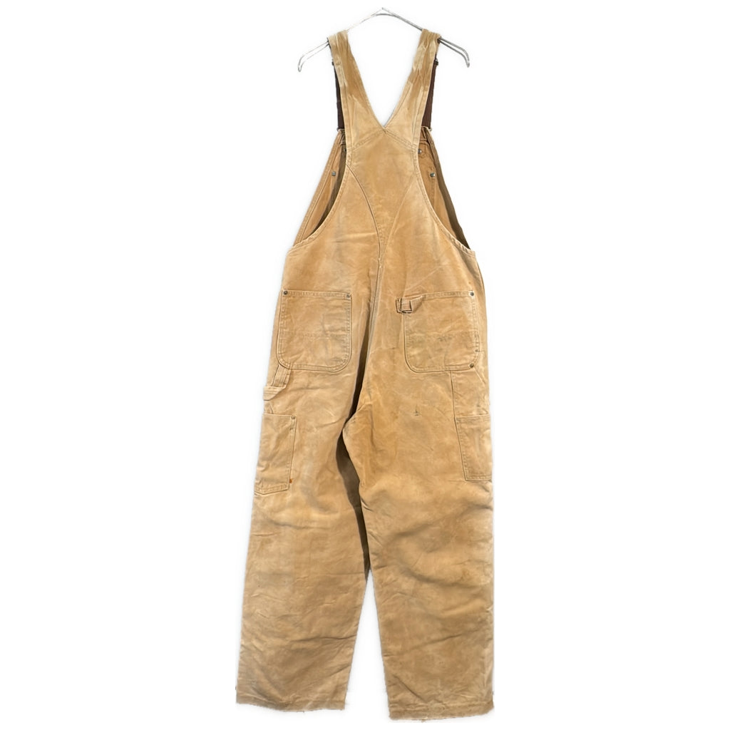 90s Carhartt Duck Double Knee Bib Overall Duck Overall