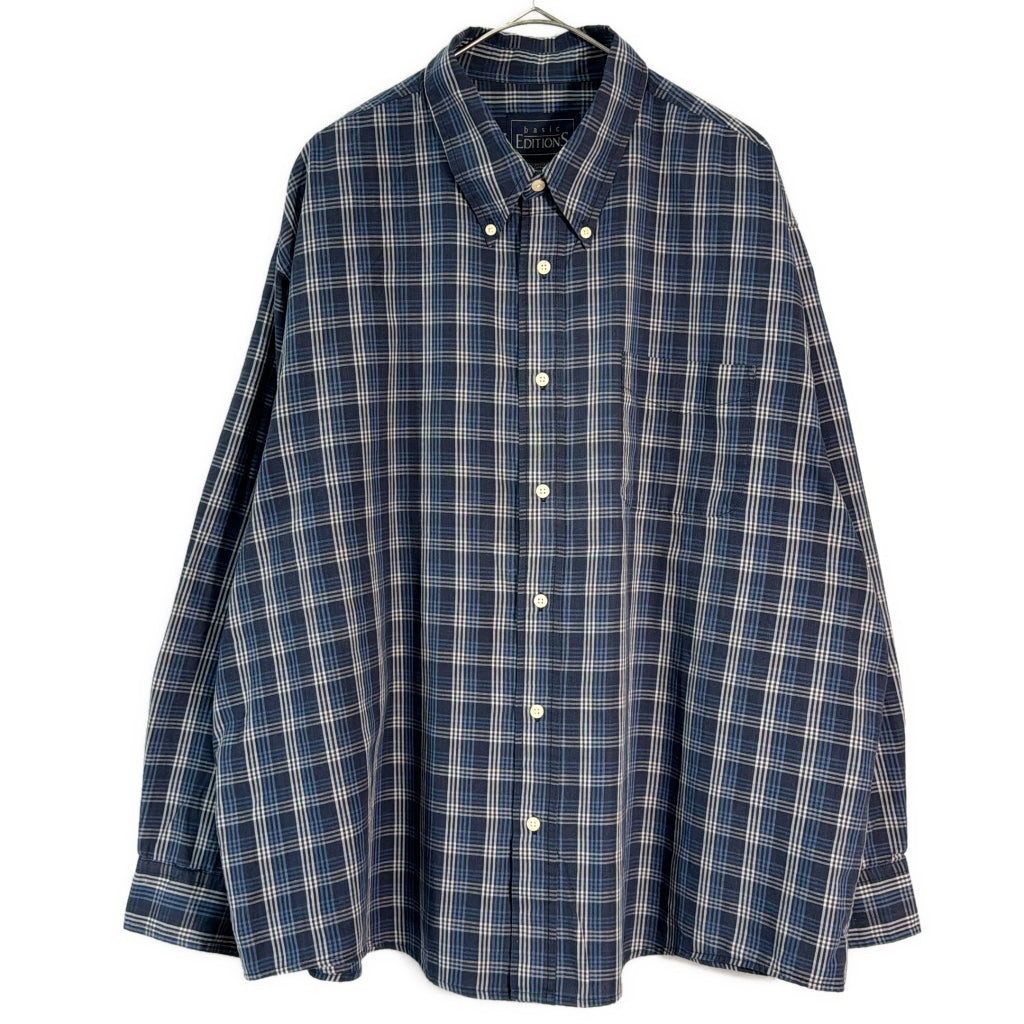 BASIC EDITIONS Check Shirt