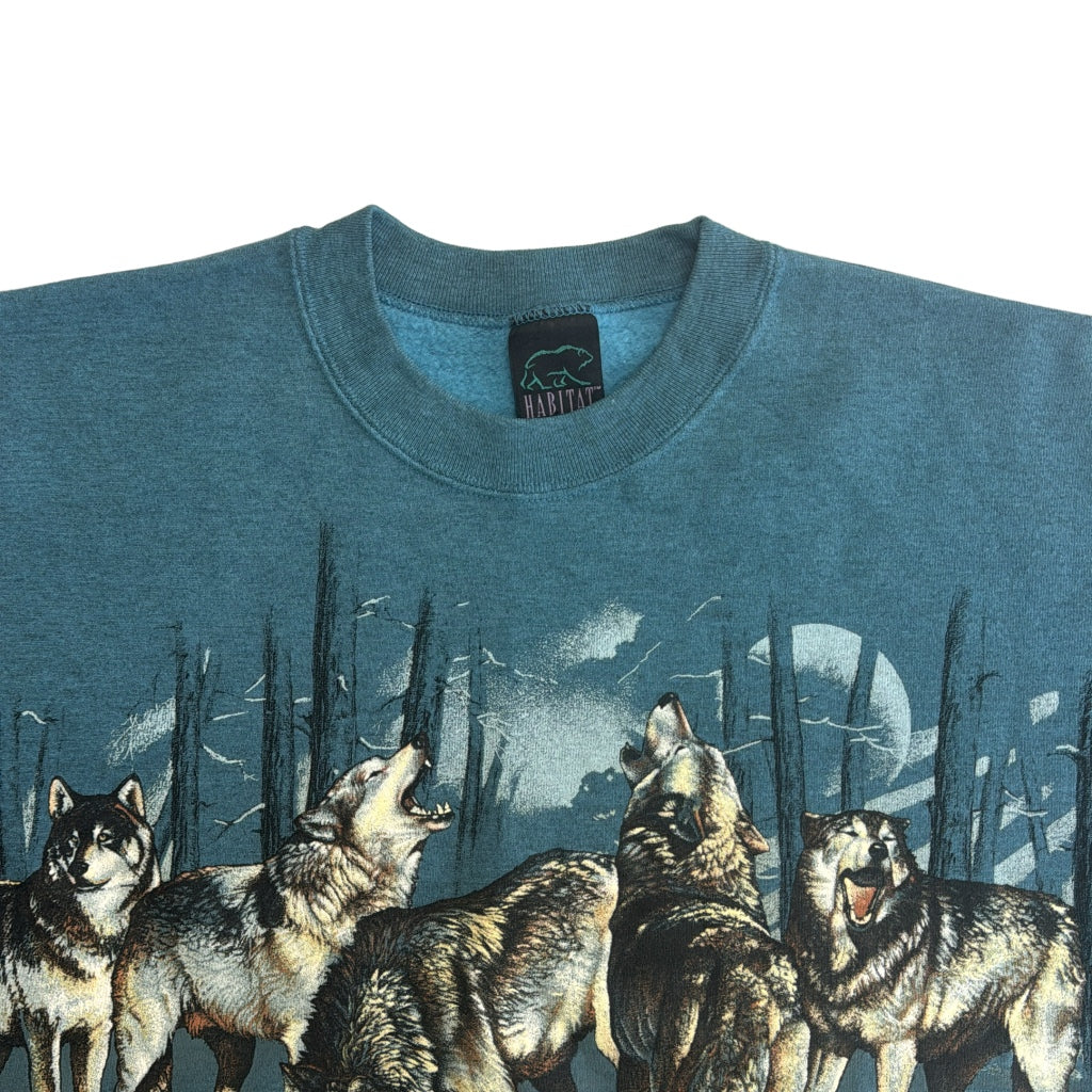 90s HABITAT Animal Sweat