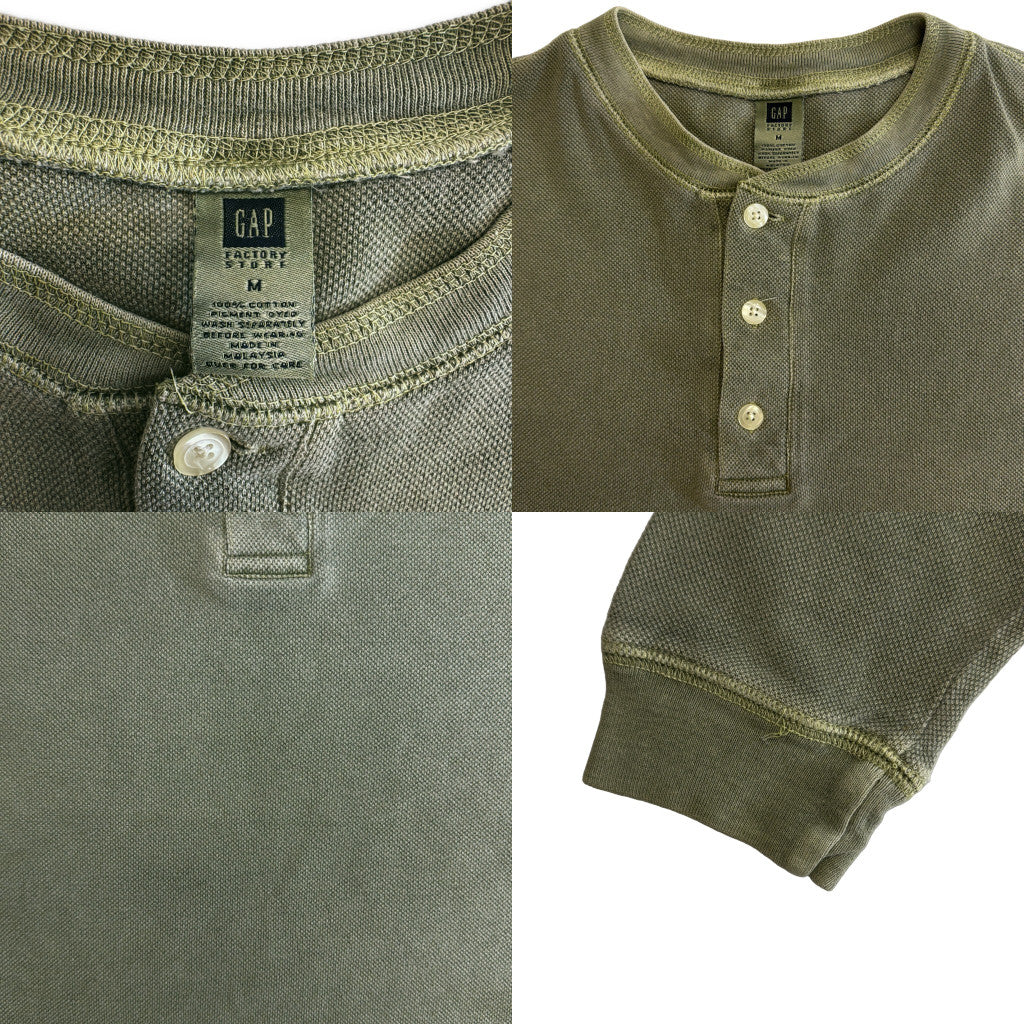 GAP Plain Long Sleeve T-Shirt
