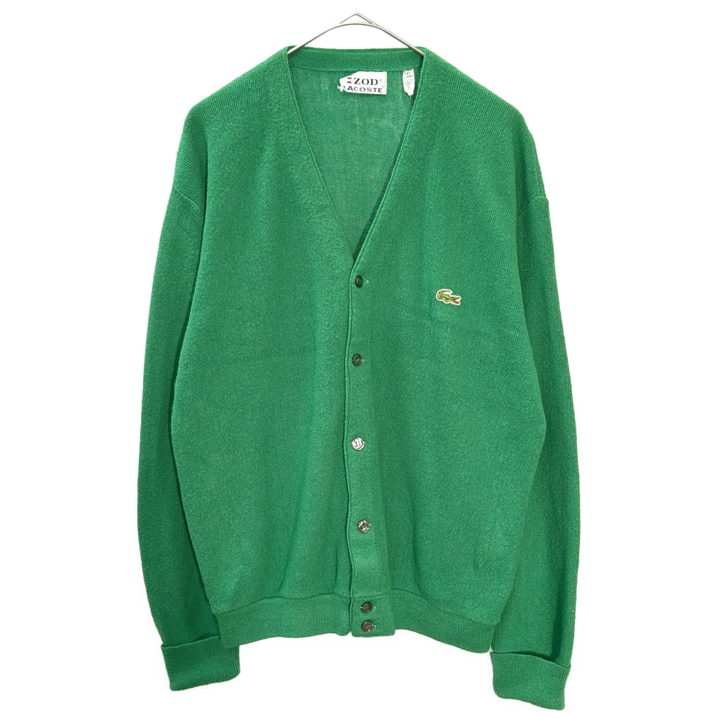 70s IZOD LACOSTE Plain Cardigan