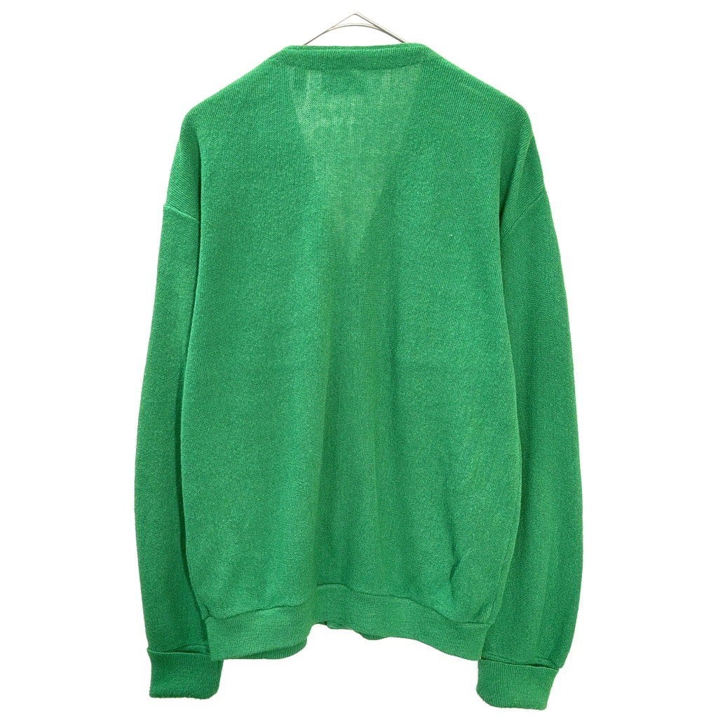 70s IZOD LACOSTE Plain Cardigan