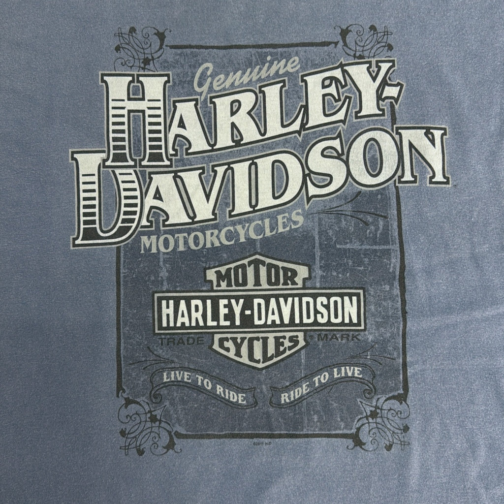 HARLEY DAVIDSON Motorcycle Long Sleeve T-Shirt
