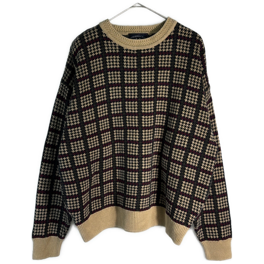 90s WOODS&GRAY Crewneck Sweater