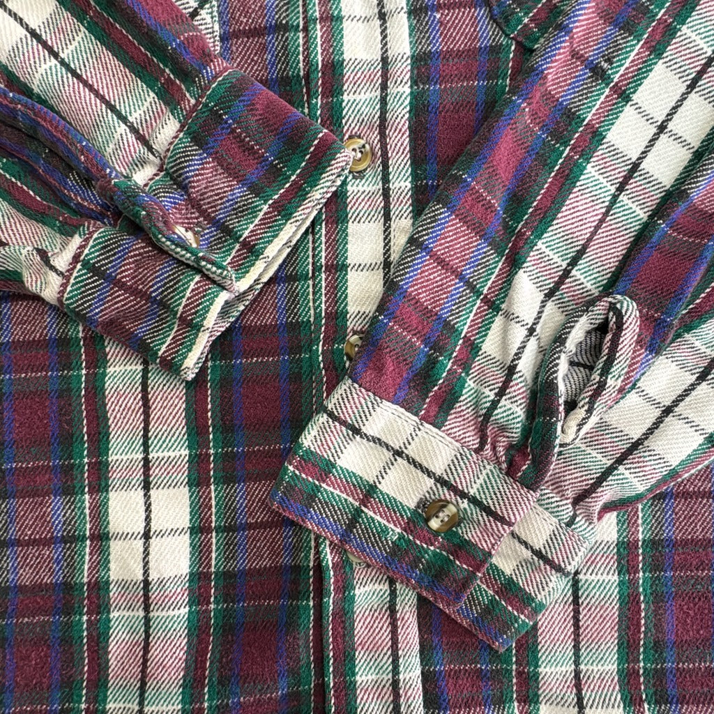 90s FIVE BROTHER Flannel Shirt