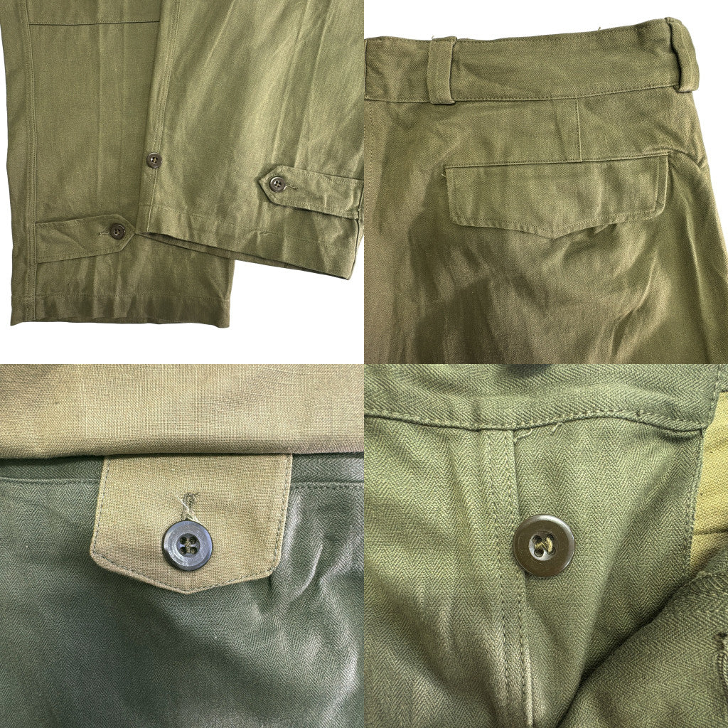 60s Euro Military M-47 Field Cargo Trousers Military Pants