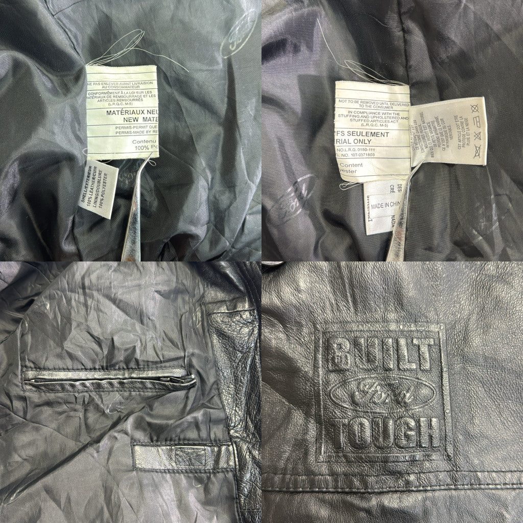Ford BUILT TOUGH Leather Jacket