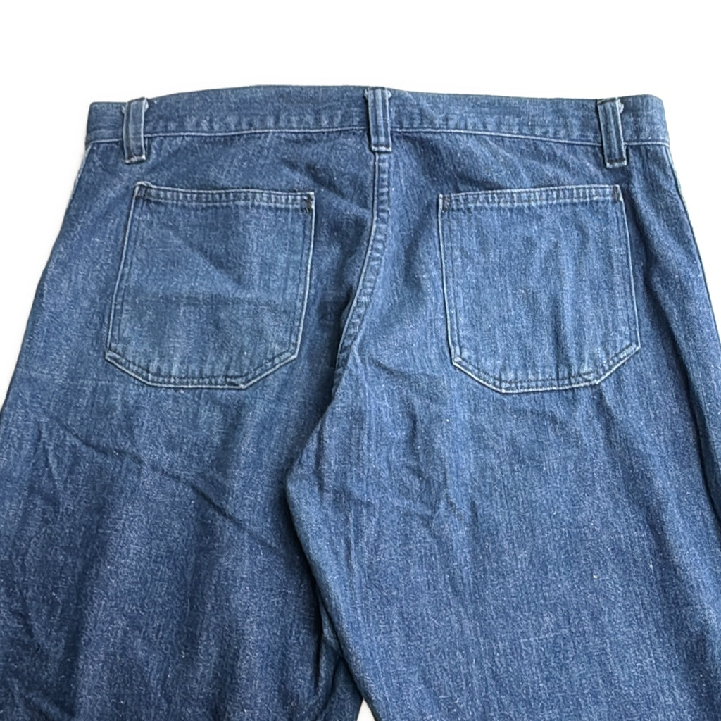 80s U.S. NAVY Sailor Trousers Denim Pants