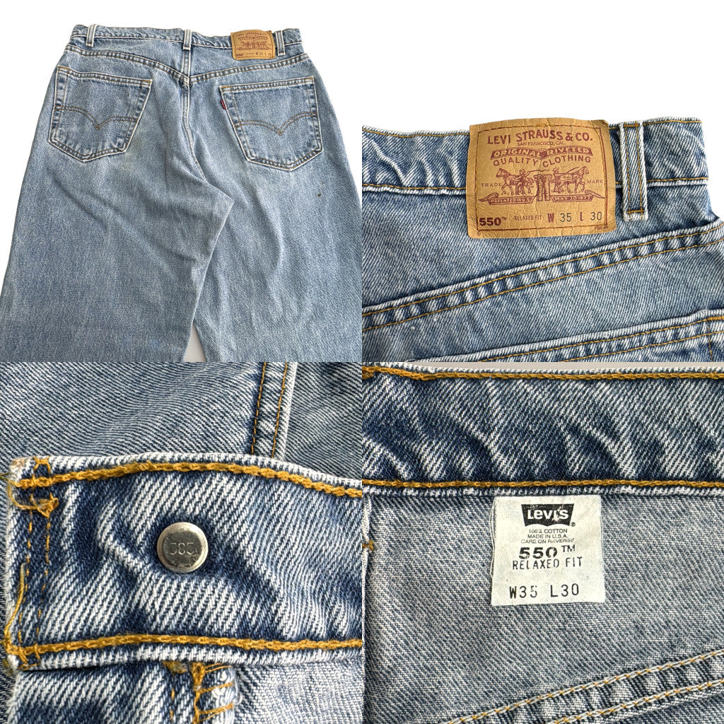 90s Levi's 550 Denim Pants