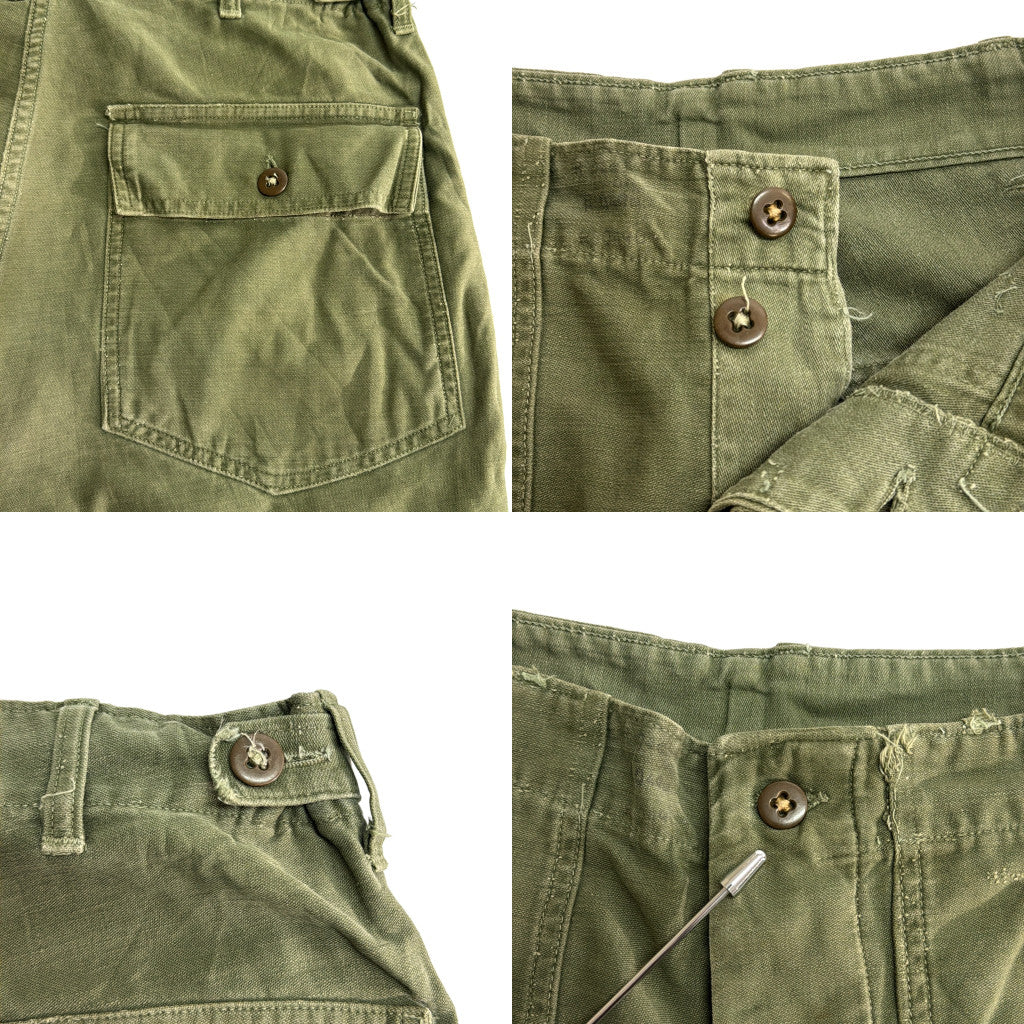 60s U.S. ARMY Baker Trousers Military Pants