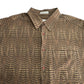 90s JHANE BARNES Patterned Shirt