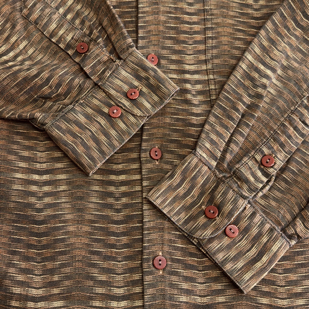 90s JHANE BARNES Patterned Shirt