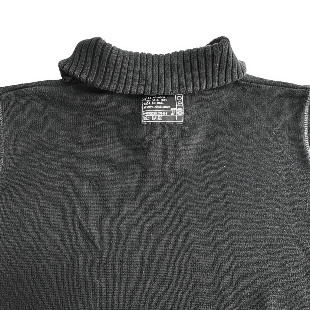 NOIZE Half Zip Sweater