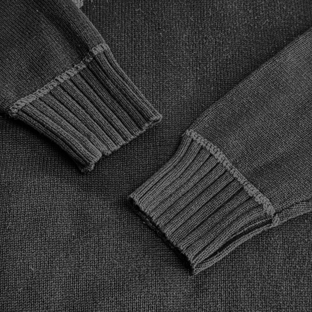NOIZE Half Zip Sweater