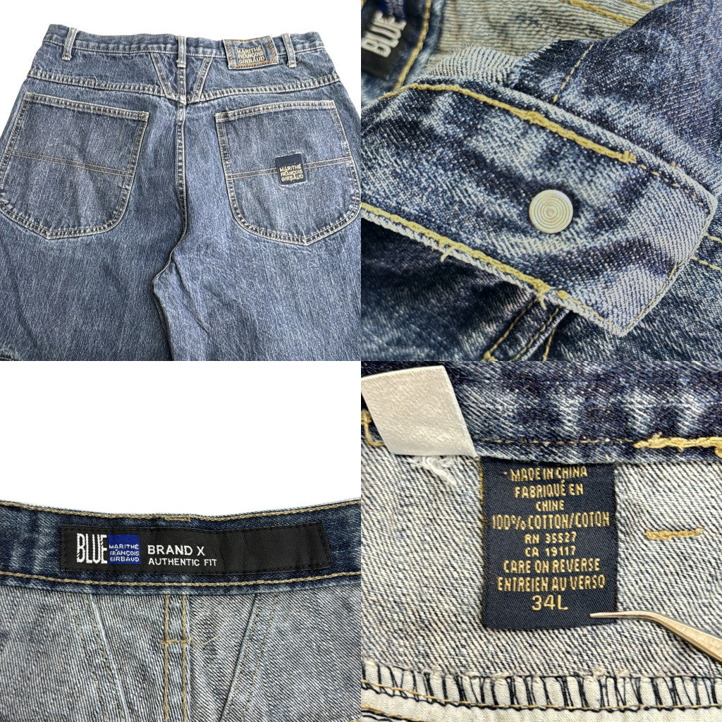 MARITHE + FRANCOIS GIRBAUD Denim Pants