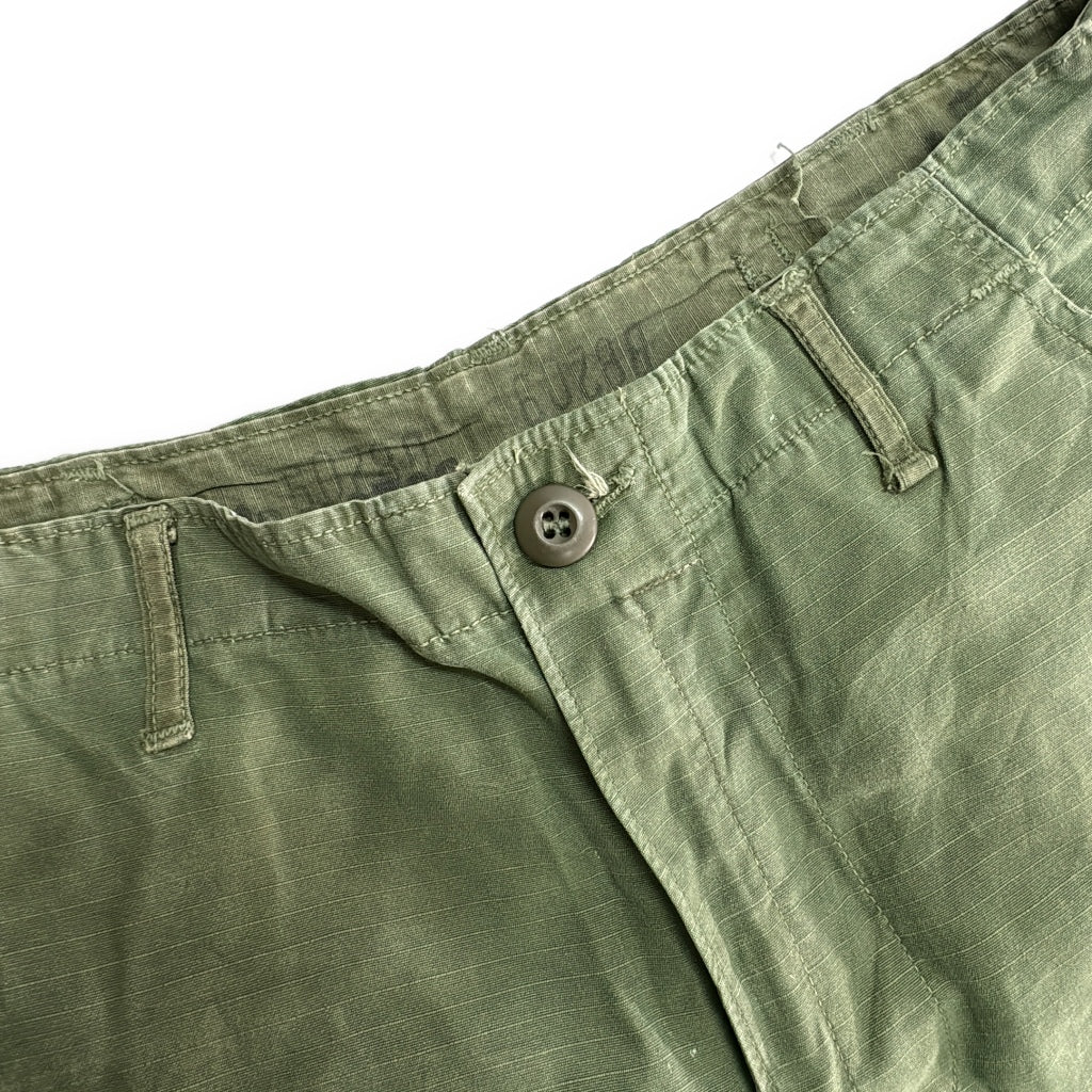 60s U.S. ARMY Jungle Fatigue Trousers Military Pants