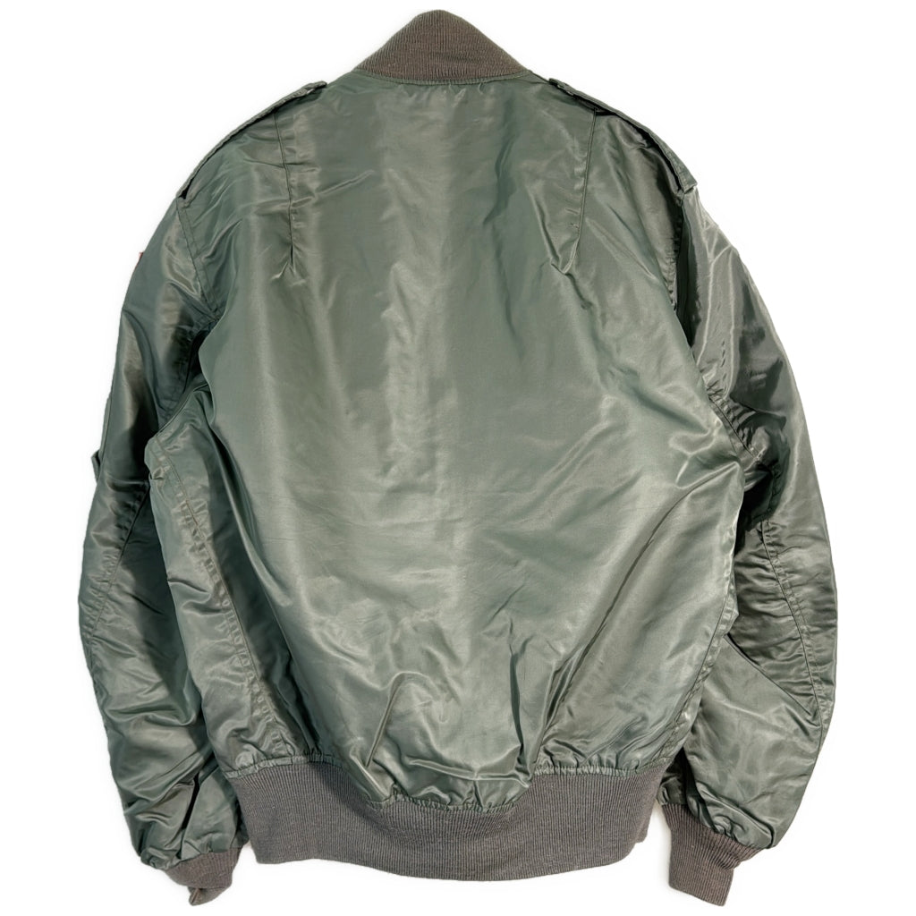 90s WATKINS DESIGN CENTER MA-1 Flight Jacket Military Jacket