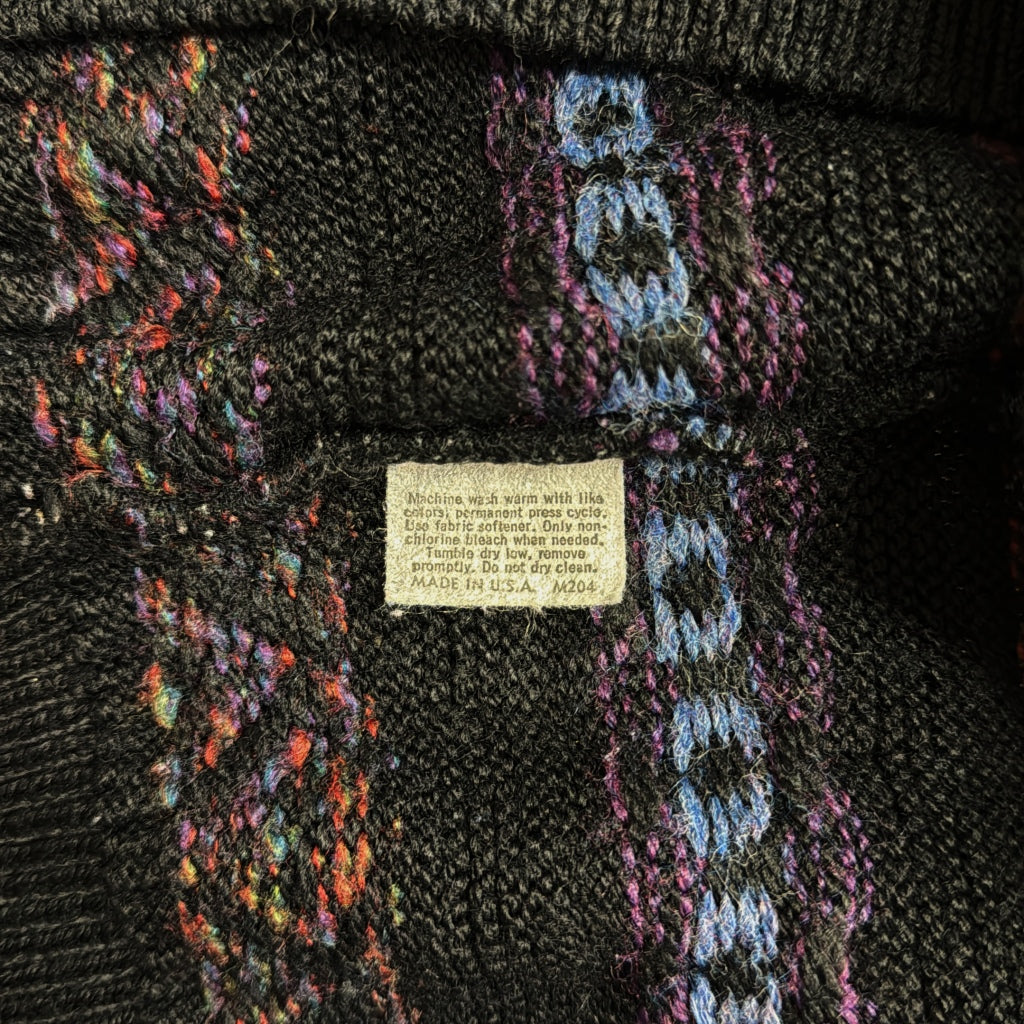 80s Jantzen 3D Knit Sweater