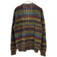 90s COLLEGE by marcazzani Patterned Cardigan