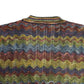 90s COLLEGE by marcazzani Patterned Cardigan