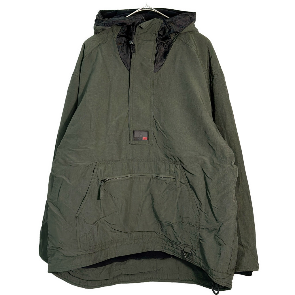 90s STRUCTURE Anorak Parka Fleece Jacket