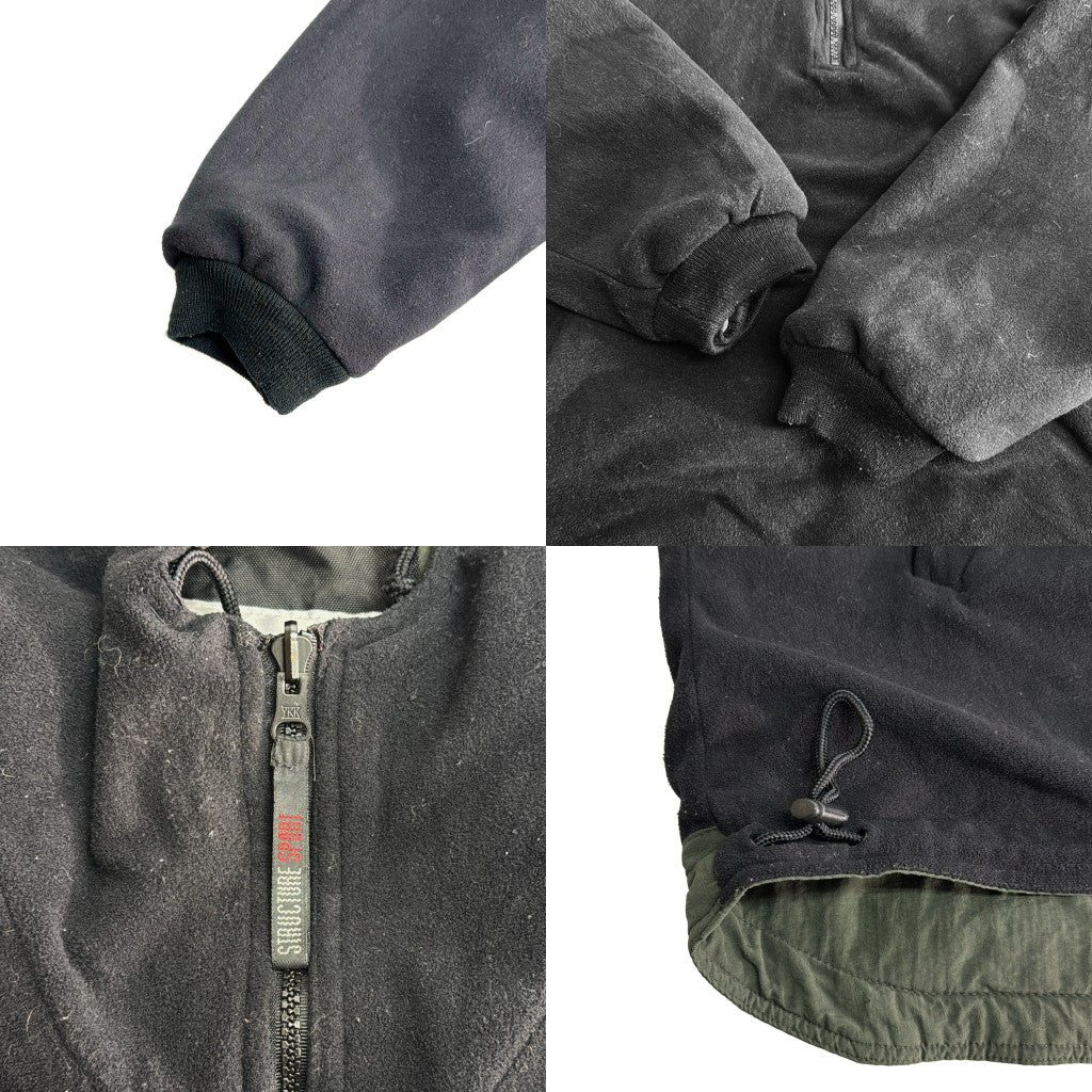 90s STRUCTURE Anorak Parka Fleece Jacket