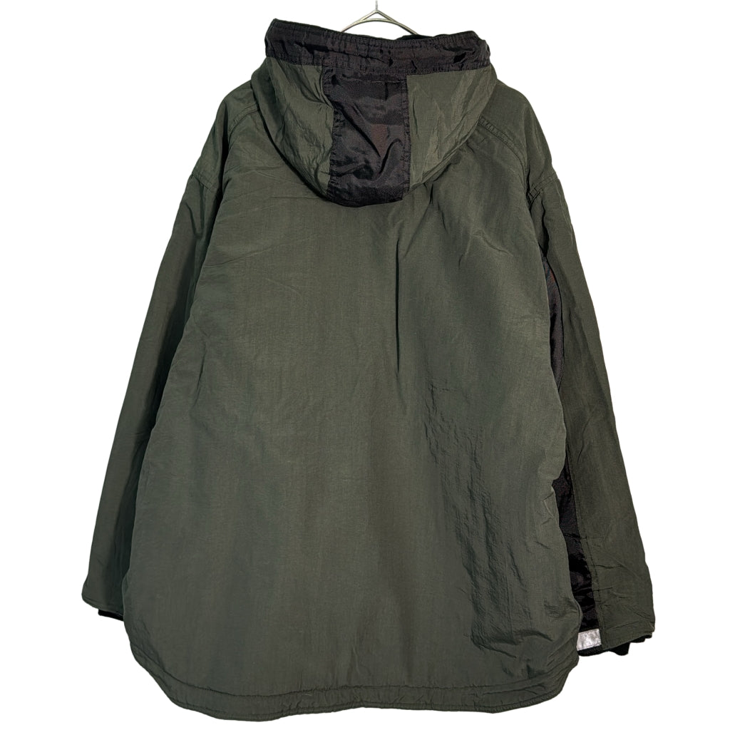 90s STRUCTURE Anorak Parka Fleece Jacket