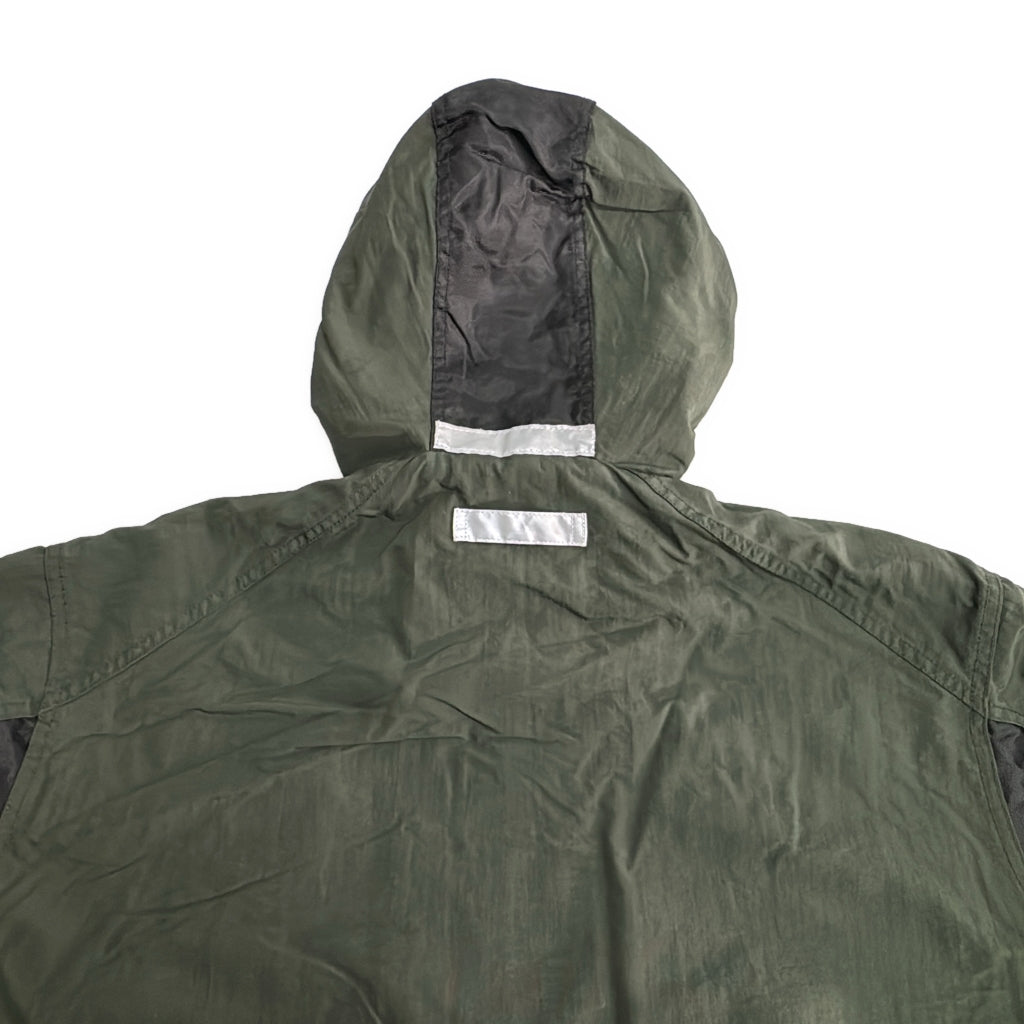 90s STRUCTURE Anorak Parka Fleece Jacket