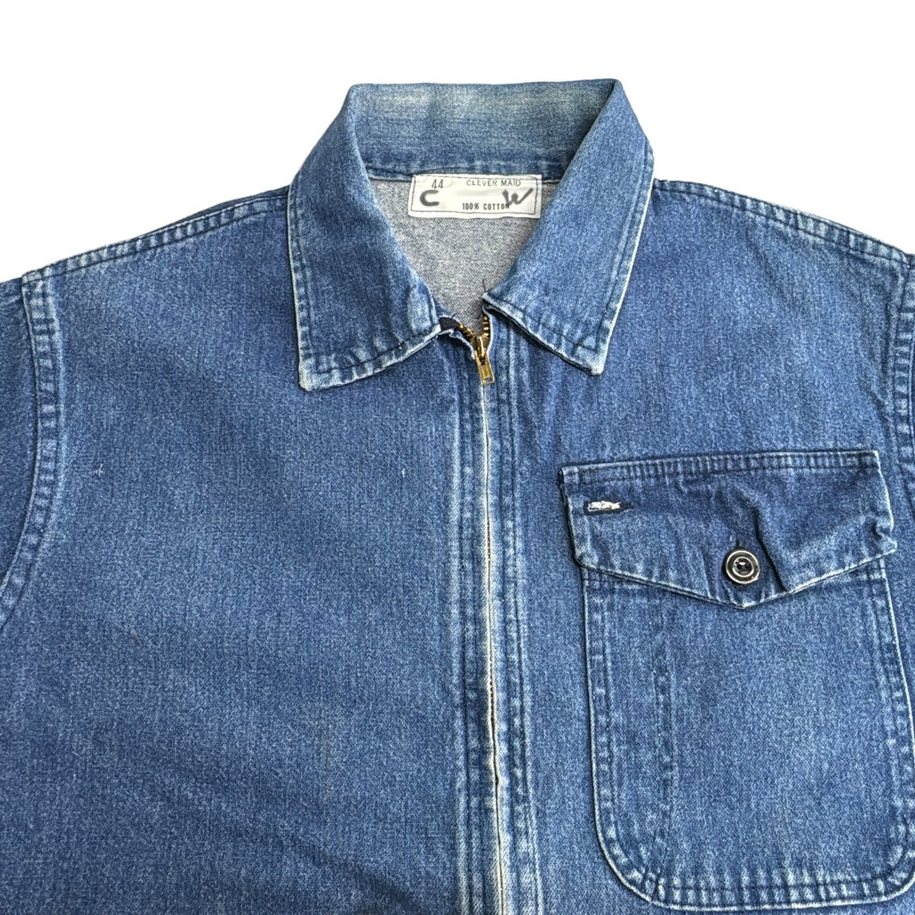 70s CLEVER MAID Work Jacket