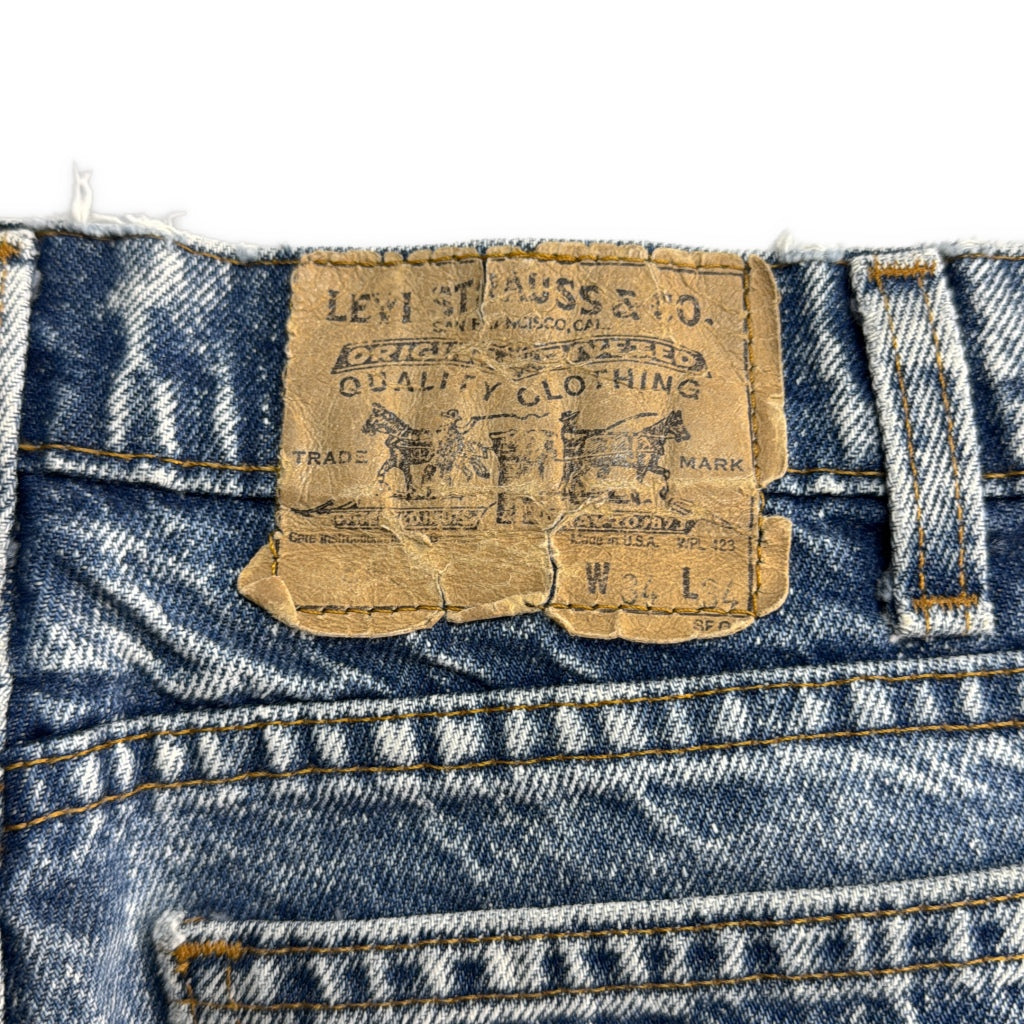 80s Levi's 550 Denim Pants